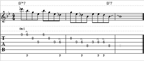 101 Guitar Licks - Diminished Lick #1